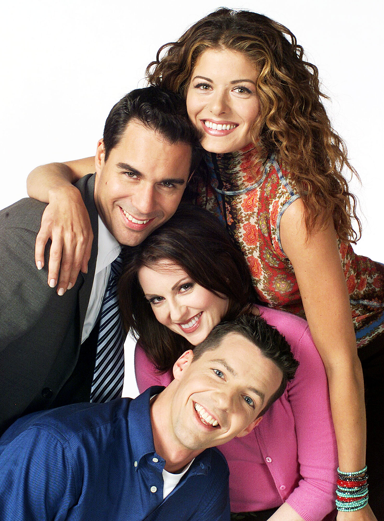 Eric McCormack Megan Mullally Sean Hayes and Debra Messing on Will and Grace in 1998 Eric McCormack Former Manager Once Told Him to Lose Weight