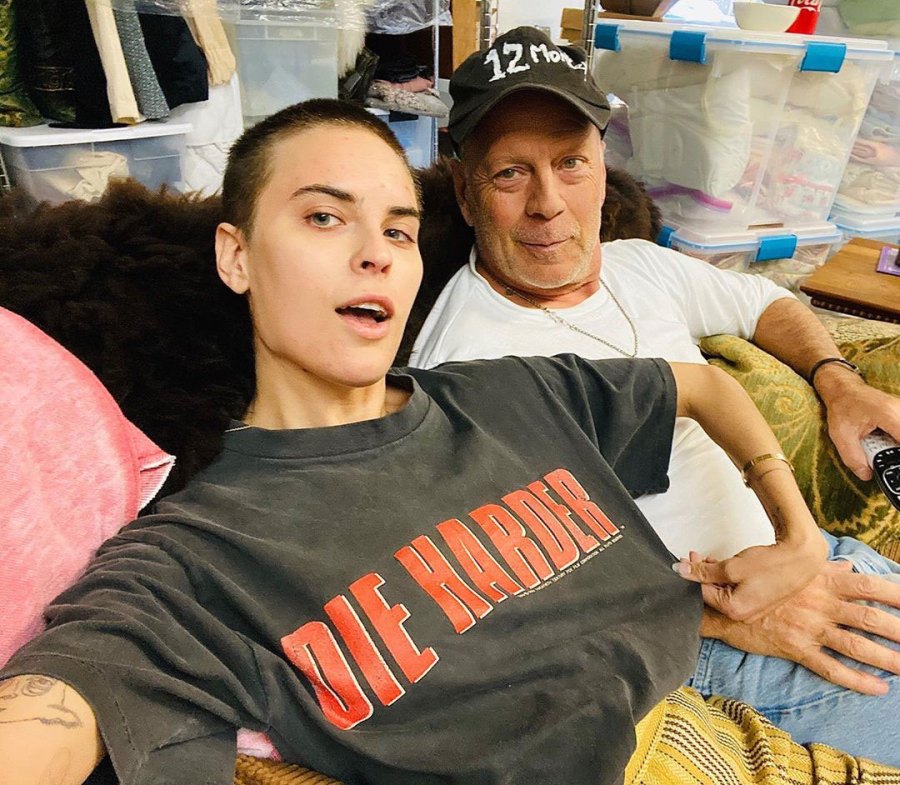 Family Time Tallulah Willis Instagram Demi Moore and Bruce Willis in Quarantine With Their Family