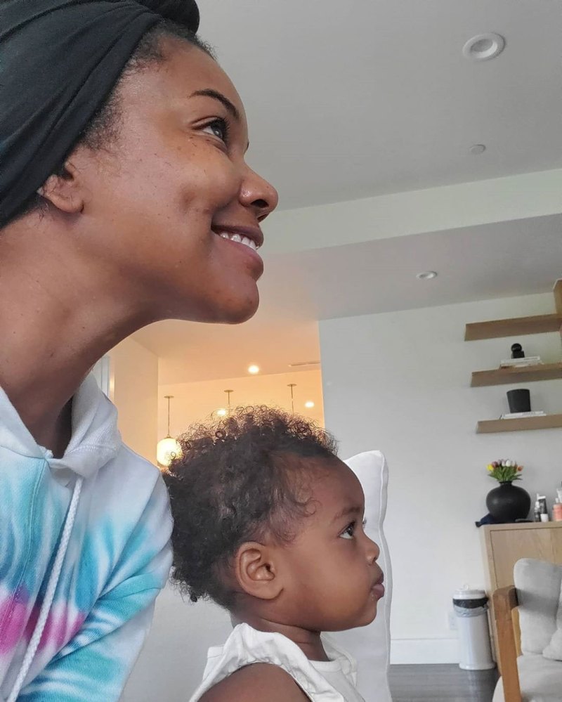 Full Focus Gabrielle Union-Wade Instagram Dwayne Wade and Gabrielle Union Daughter Kaavia Is Our Quarantine Spirit Animal
