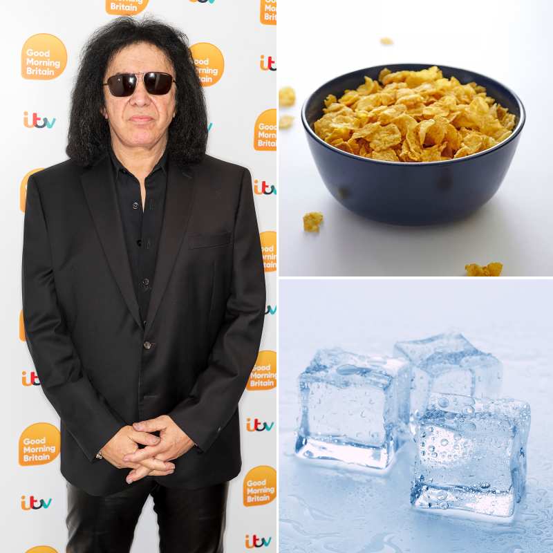 Gene Simmons Loves Cereal With Ice