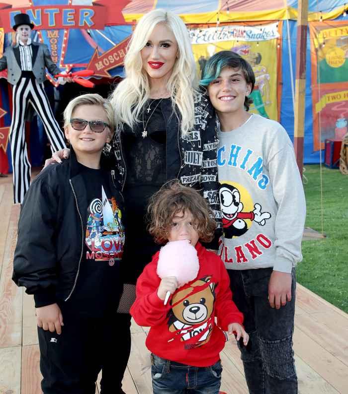 Gwen Stefani Worried About Her Kids School Work While at Dad 2