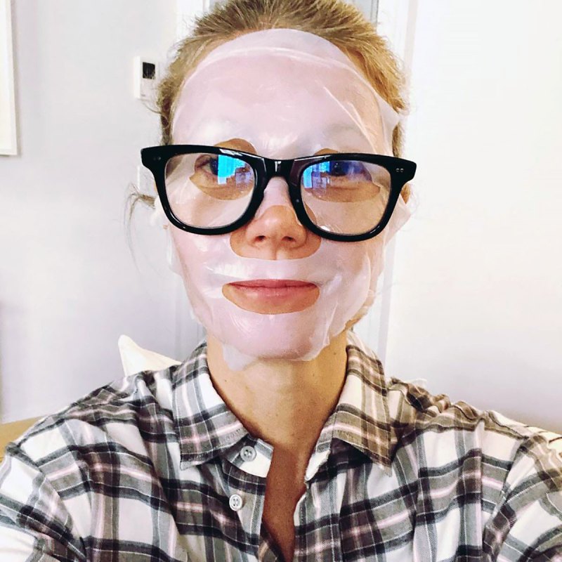 Gwyneth Paltrow Face Mask Instagram