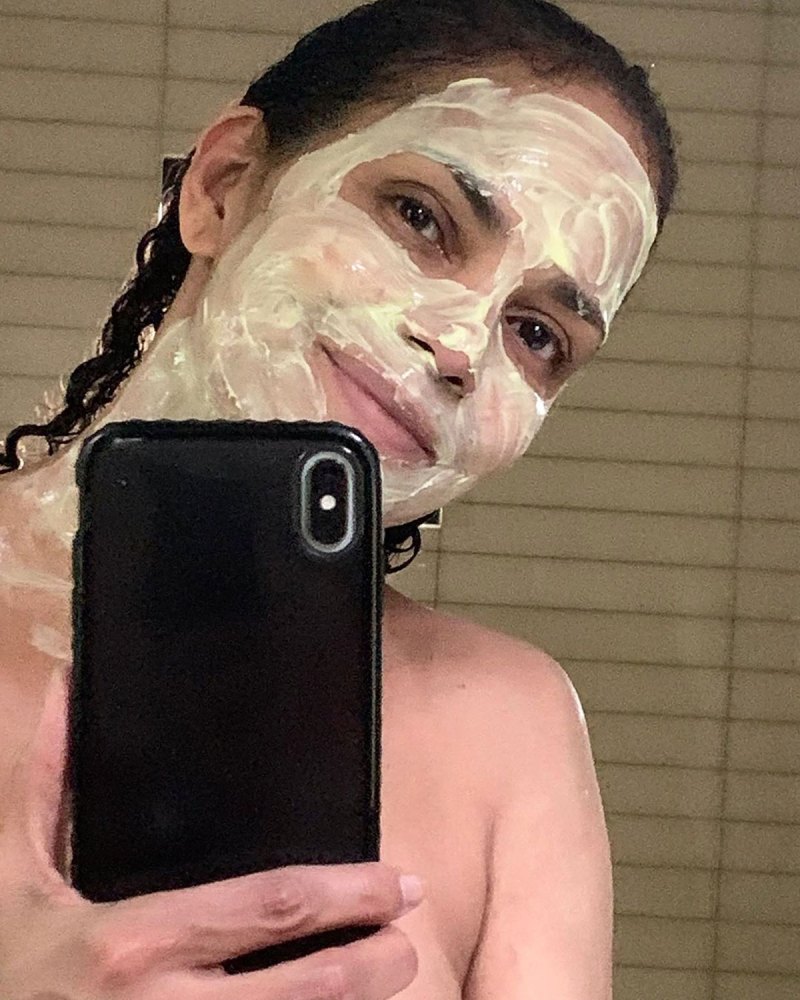 Halle Berry Face Mask Instagram