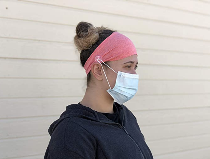 Headband for Holding Mask for Doctors & Healthcare Workers