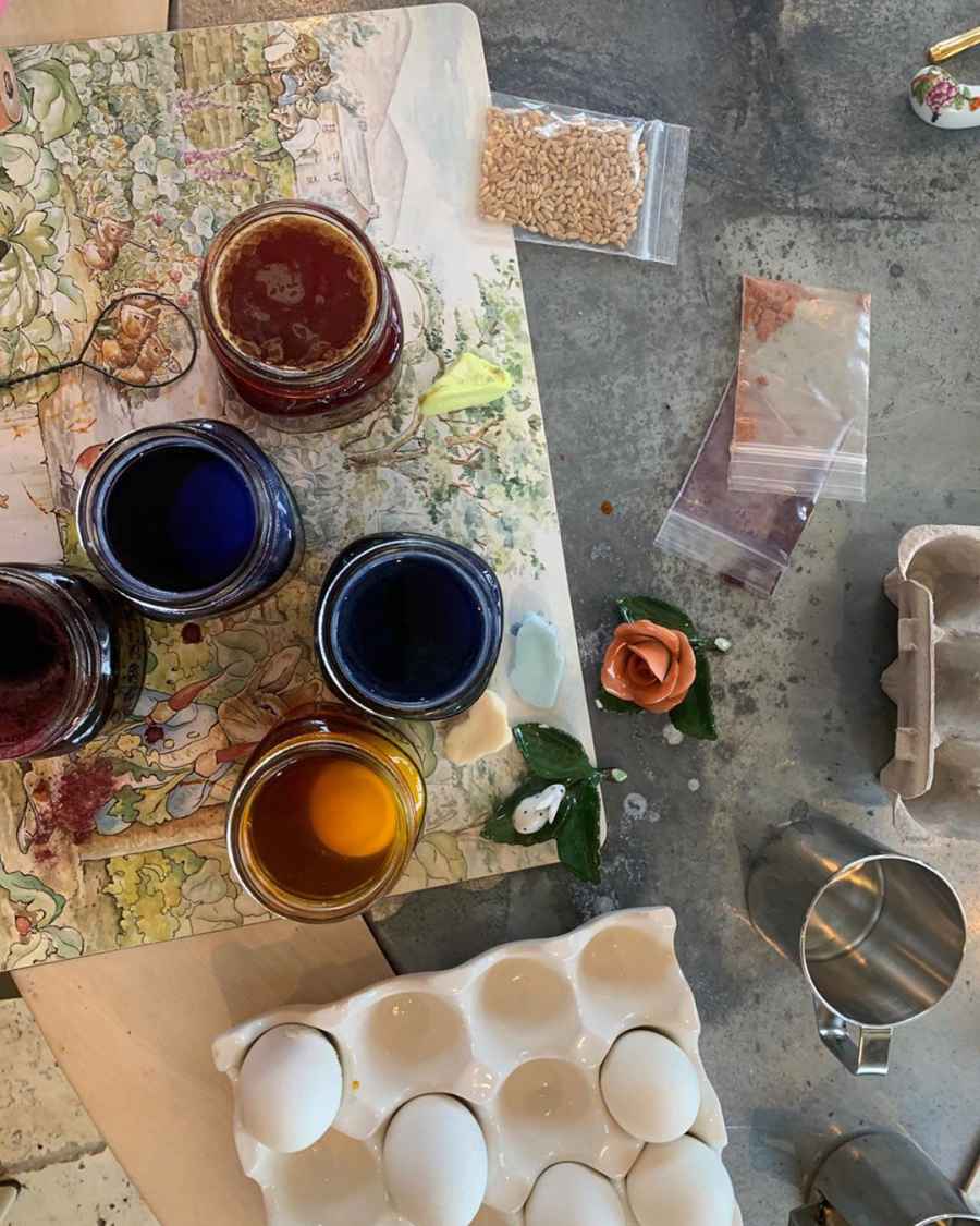 Inside Kourtney Kardashian Quarantined Easter