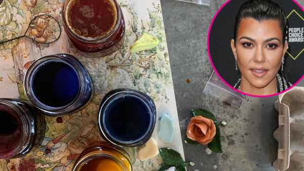 Inside Kourtney Kardashian Quarantined Easter p