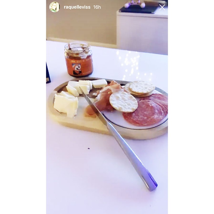 James Kennedy and Raquel Leviss Charcuterie Platter Stars Staying Busy in the Kitchen Amid the Coronavirus Pandemic