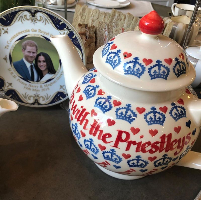 Jason Priestley and Naomi Lowde-Priestley Invite Prince Harry and Meghan Over For Tea