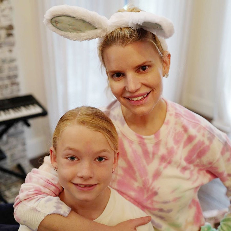 Jessica Simpson and Maxwell Jessica Simpson Shares a Look Inside Her Familys Different Kind of Easter Amid Quarantine