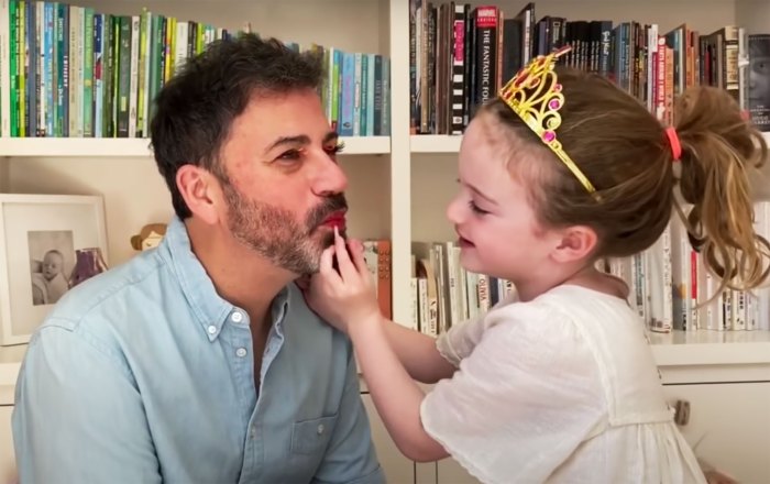 Watch Jimmy Kimmel’s 5-Year-Old Daughter Gave Him a Makeover for His Show