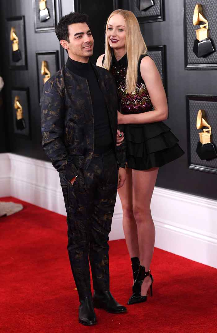 Joe Jonas and Sophie Turner 62nd Annual Grammy Awards Wedding Anniversary