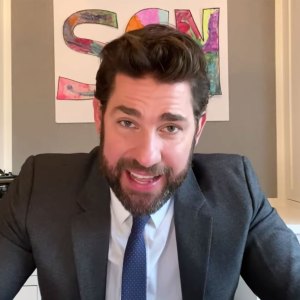 John Krasinski Hosts Virtual Potluck
