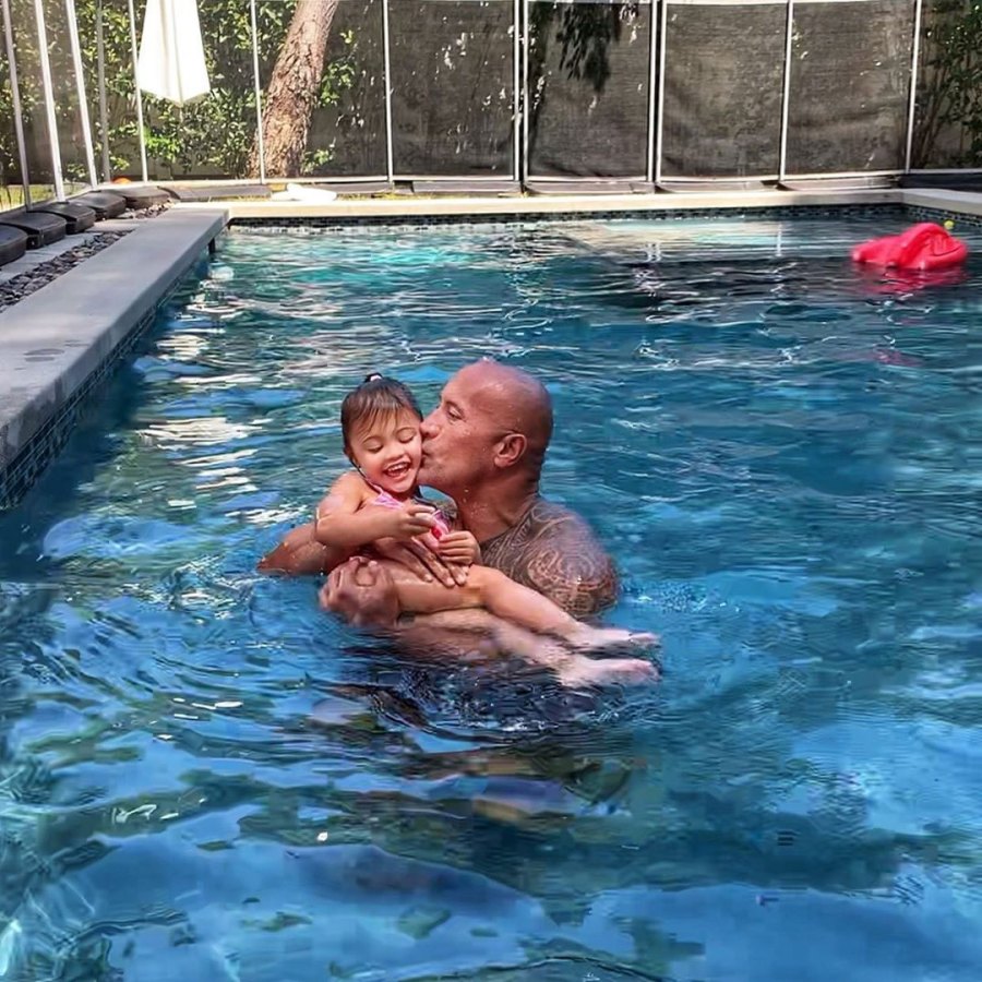 July 2019 Toddlers The Rock Dwayne Johnson Sweetest Quotes About His Daughters