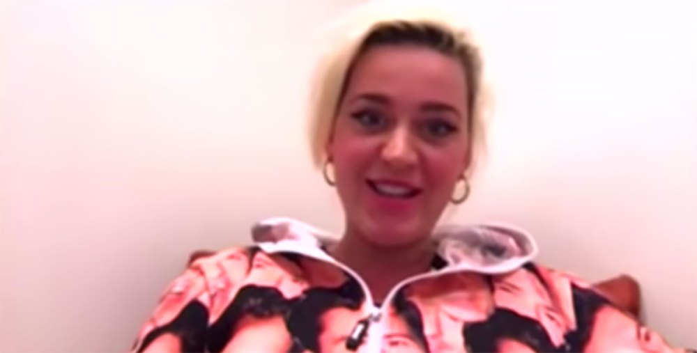 Katy Perry Wears a Onesie Covered in Orlando Bloom's Face