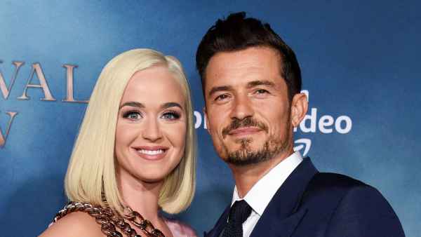 Katy Perry Wears a Onesie Covered in Orlando Bloom's Face