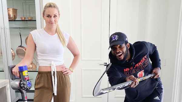 Lindsey Vonn and Fiance PK Subban How I Spend a Typical Day in Quarantine During the Coronavirus Outbreak