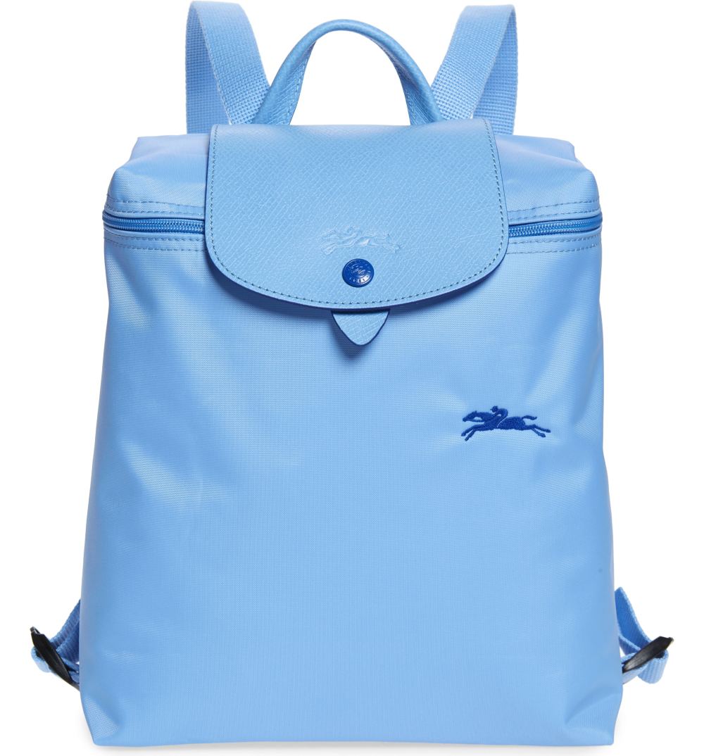 Longchamp Le Pliage Club Backpack (Blue)