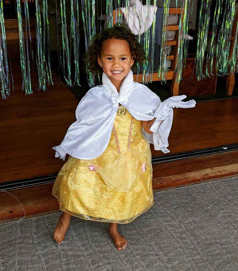 Chrissy Teigen and John Legend Celebrate Daughter Luna’s 4th Birthday: Breakfast in Bed, Princess Gowns and More