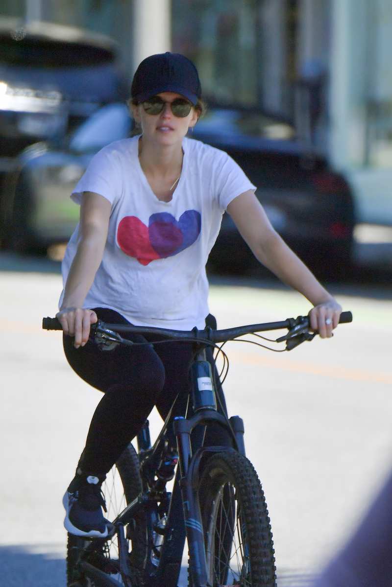 Pregnant Katherine Schwarzenegger Reveals Her Baby Bump on Bike Ride With Chris Pratt