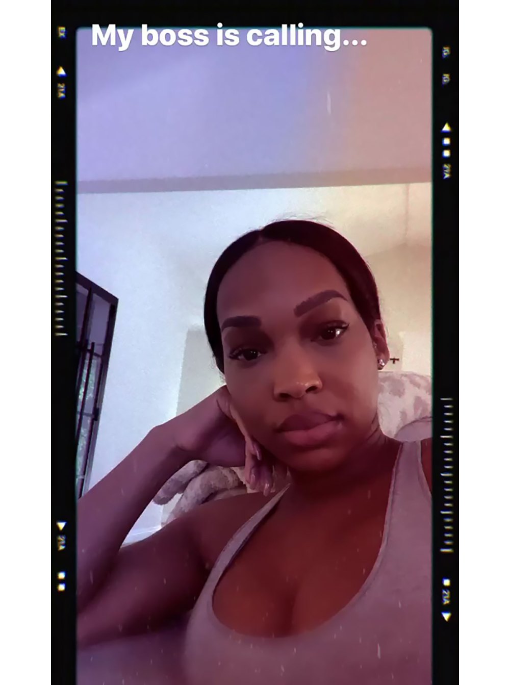 Malika Haqq Shares Video of Her Crying Newborn Son Ace: &lsquo;My Boss Is Calling&rsquo;