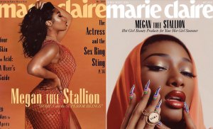 Megan Thee Stallion Nude - Megan Thee Stallion's 'Marie Claire' May Cover Shoot: Pics