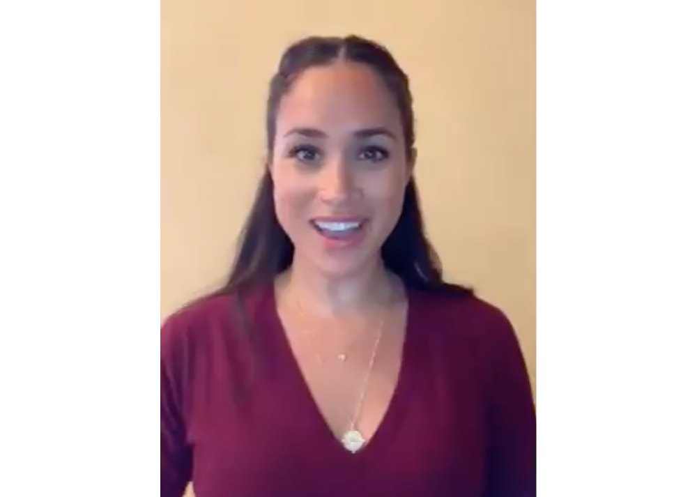 Meghan Markle Chats With SmartWorks Client Before Job Interview