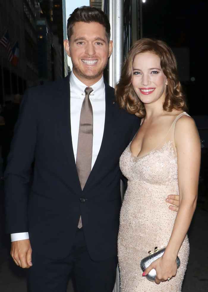Michael Buble’s Rep Calls Response to Video of Him Elbowing Wife Luisana Lopilato ‘Cyber Bullying’