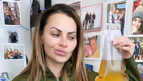 Michelle Money Holds Daughter Brielles Brain Fluid