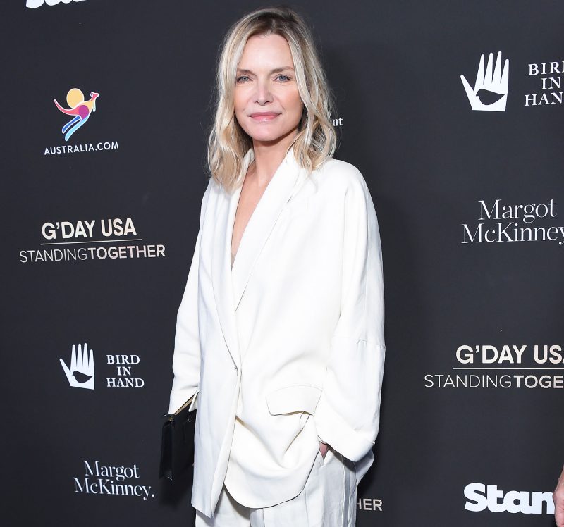 Michelle Pfeiffer Shares Throwback Pregnancy Pic and Says Shes Missing Her Kids Amid the Coronavirus