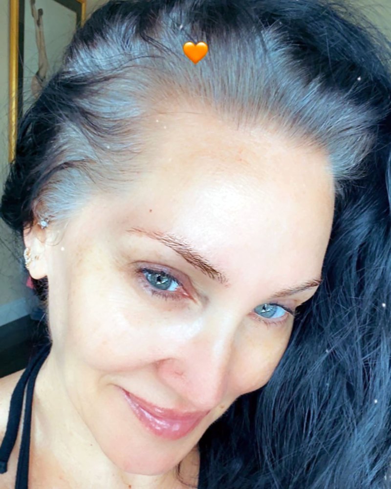 Michelle Visage Can’t Decide Whether or Not to Dye Her Roots: Pic