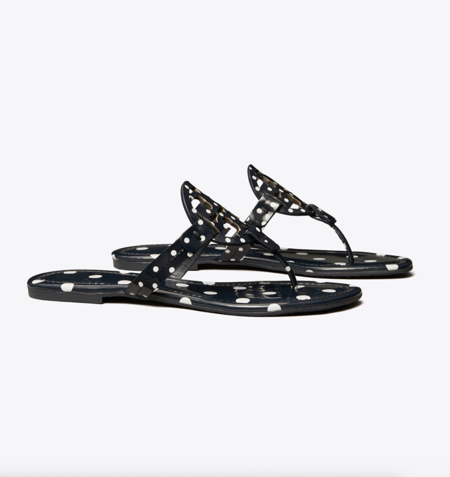 Miller Sandal, Printed Patent Leather