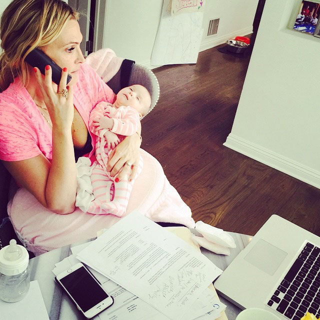 Multi Tasking Mom Molly Sims Most Relatable Parenting Quotes
