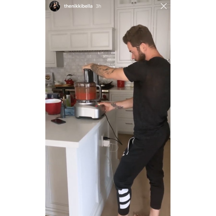 Nikki Bella Easter eats