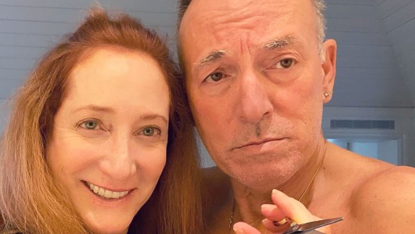 Patti Scialfa Gives Husband Bruce Springsteen a Quarantine Haircut