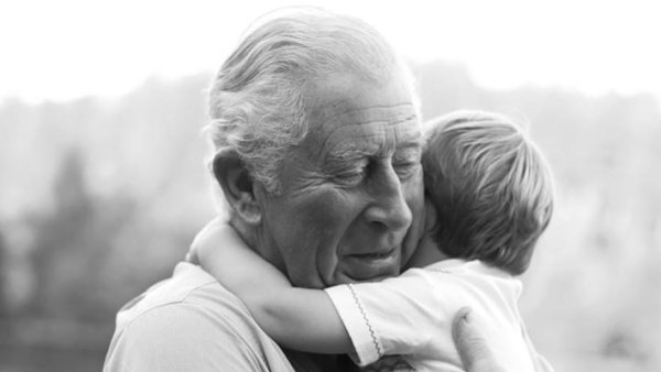 Prince Charles Shares New Pic Hugging Grandson Prince Louis in 2nd Birthday Tribute