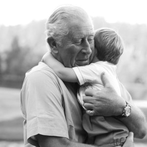 Prince Charles Shares New Pic Hugging Grandson Prince Louis in 2nd Birthday Tribute