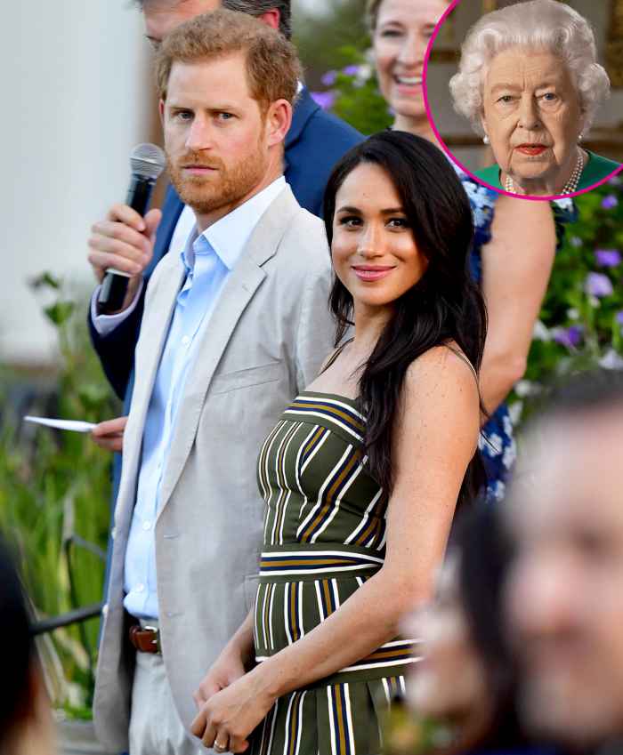 Prince Harry and Meghan Markle Watched the Queen’s Coronavirus Address p