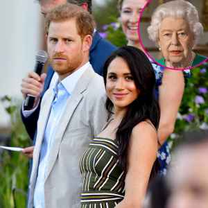 Prince Harry and Meghan Markle Watched the Queen’s Coronavirus Address p