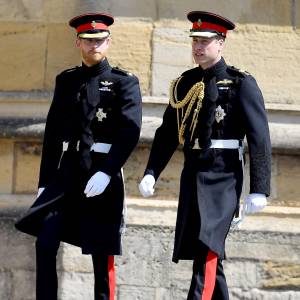 Prince Harry and Prince William awkward