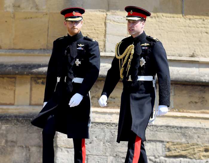 Prince Harry and Prince William awkward
