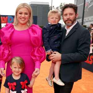 River Rose Blackstock, Kelly Clarkson, Remington Alexander Blackstock, Brandon Blackstock Kelly Clarkson Kids Crash Interview With Justin Timberlake and Anna Kendrick