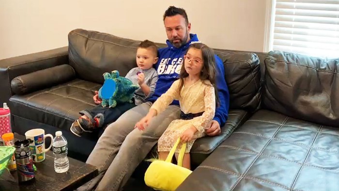 Roger Mathews Celebrates Easter With Kids Meilani and Greyson
