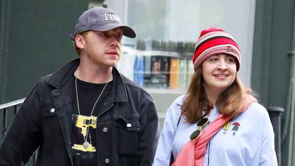 Rupert Grint and Georgia Groome in New York in 2018 5 Things to Know About Rupert Grints Pregnant Girlfriend Georgia Groome