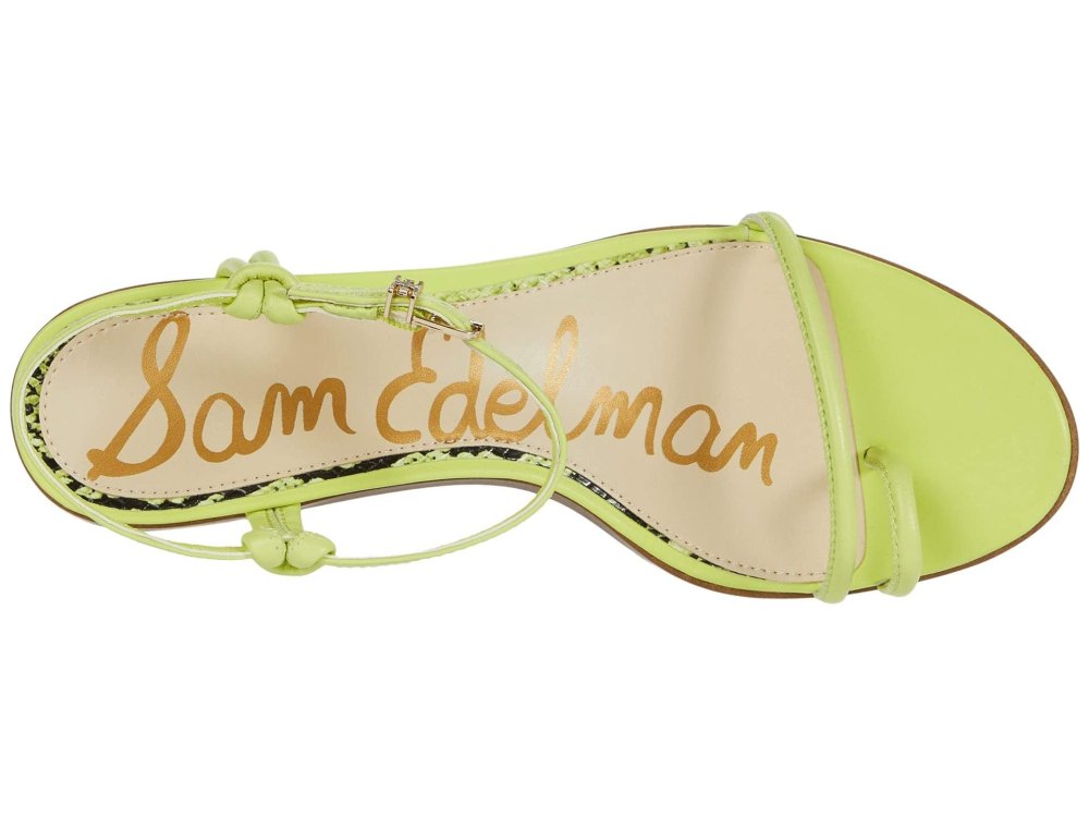 Sam Edelman Isle (Lime Cocktail Neon Butter Nappa Leather)