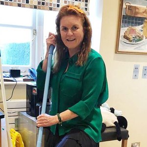 Sarah Ferguson Cleaning Her Home During Coronavirus Quarantine Is All of Us