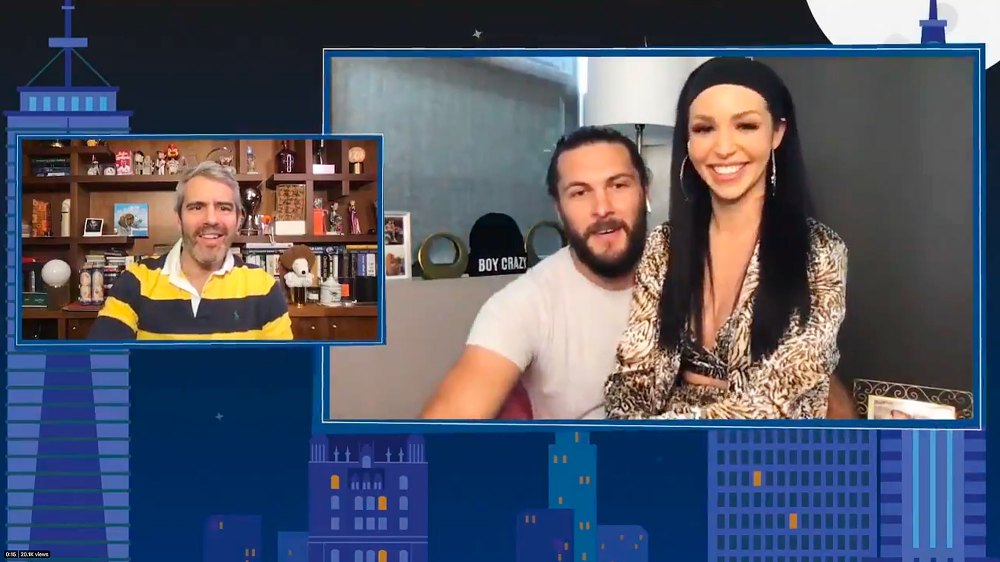 Scheana Shay Introduces Boyfriend Brock Davies on Watch What Happens Live