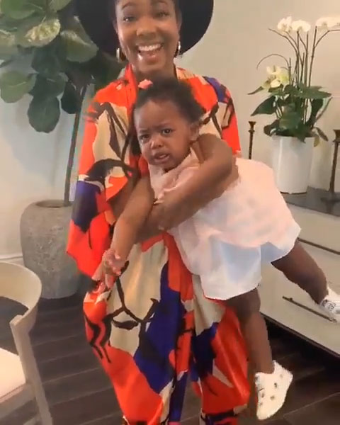 Screen Time Gabrielle Union-Wade Instagram Dwayne Wade and Gabrielle Union Daughter Kaavia Is Our Quarantine Spirit Animal
