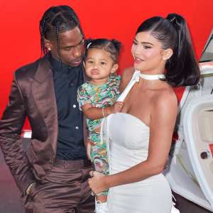 See Travis Scott Daughter Stormi Crash His Instagram Live