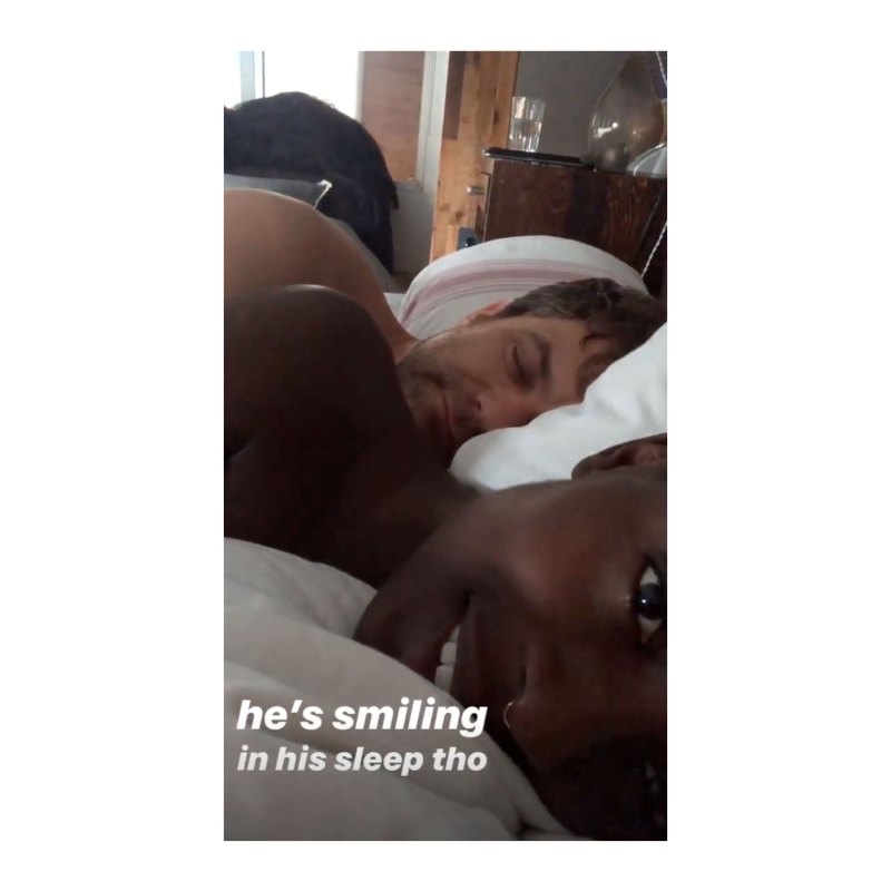 September 2019 Cozy up in Bed Declares Love Joshua Jackson and Jodie Turner-Smith Relationship Timeline