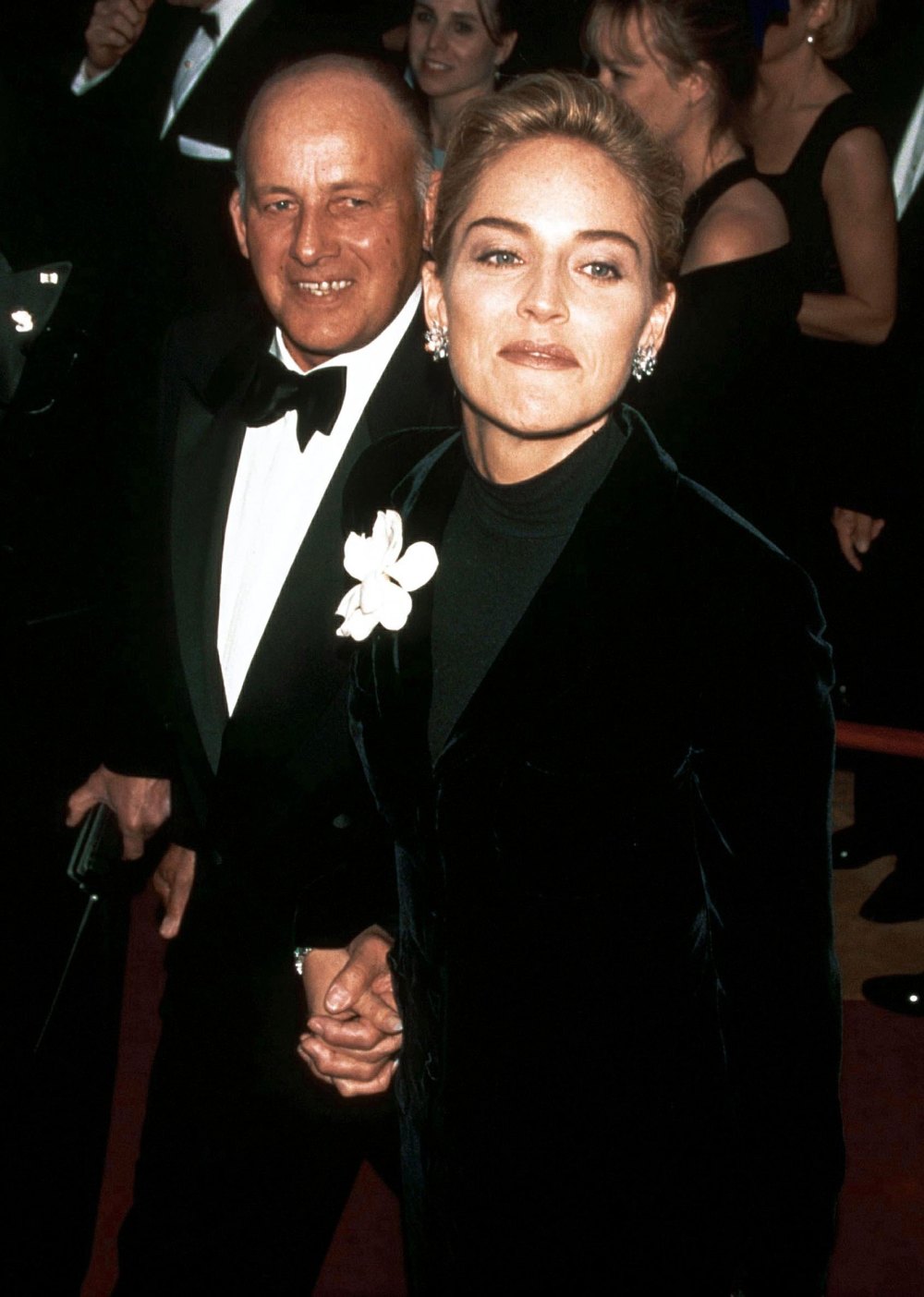 Sharon Stone Reveals Why She Wore That Iconic Gap Shirt to the 1996 Oscars